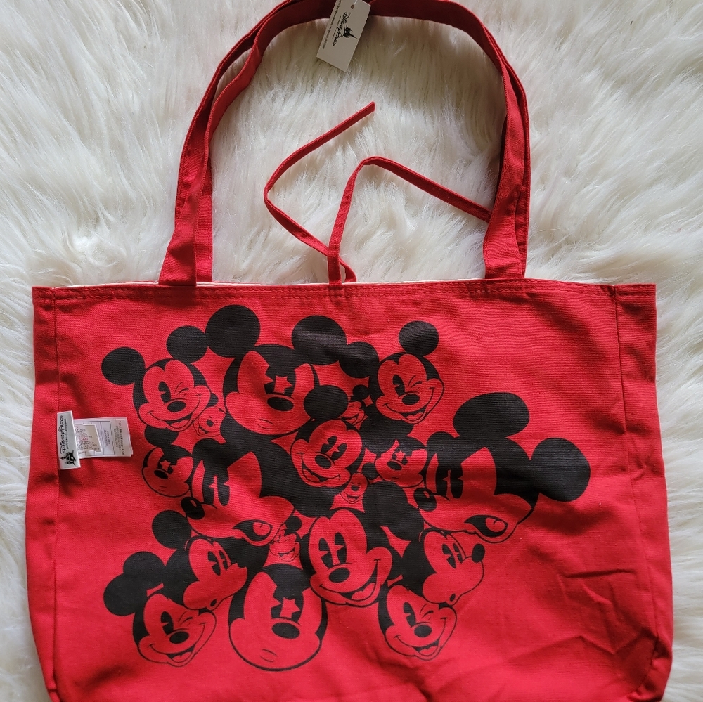 Disney Mickey REVERSIBLE tote bag(NEW)